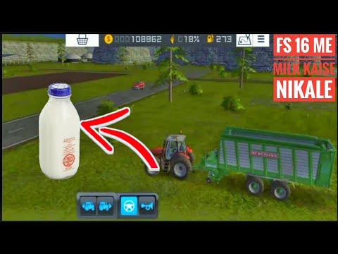 How to Milk Production in Farming Simulator 16 || Farming Simulator 16 - Milk Tank