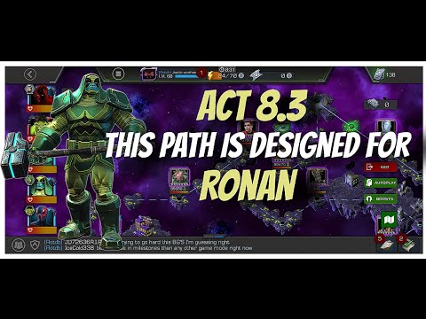 8.3.2 Ronan Cheese | Easy path| - Marvel Contest of Champions