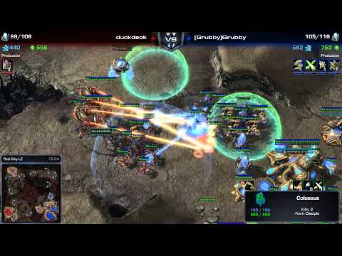 SC2 - Daily Masters - PvP - duckdeok vs Grubby