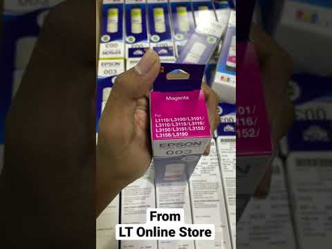 EPSON 003 MAGENTA INK, Packaging Size: Box video by Classic Medical Supply