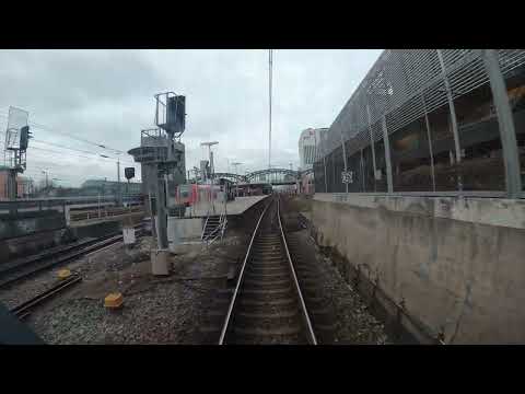 Führerstandsmitnahme S-Bahn München S3 Ostbahnhof - Pasing Betrieb BR423 18.01.2022