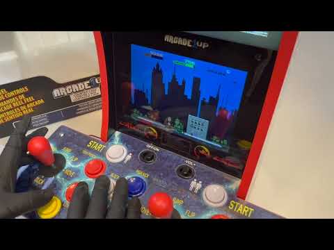 Mortal Kombat II Countercade by Arcade1Up Unboxing & Hack ASMR