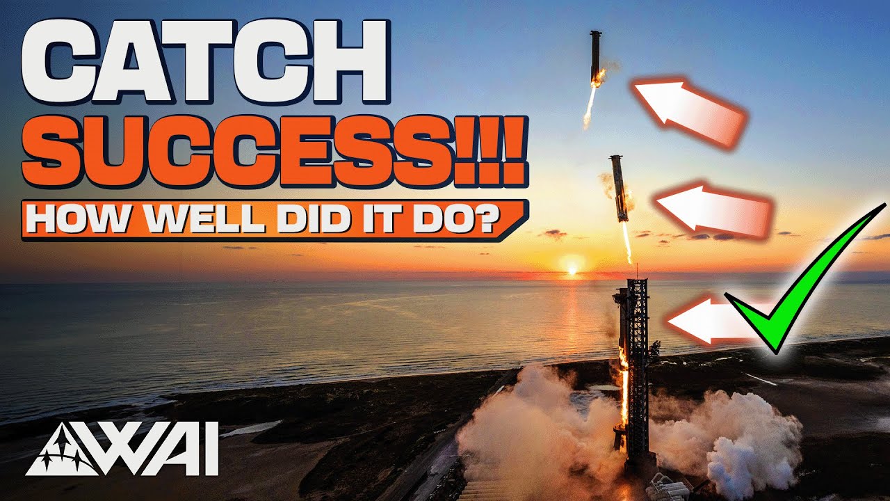 SpaceX Finally Catches Starship Booster! But How well Did It ACTUALLY Do?