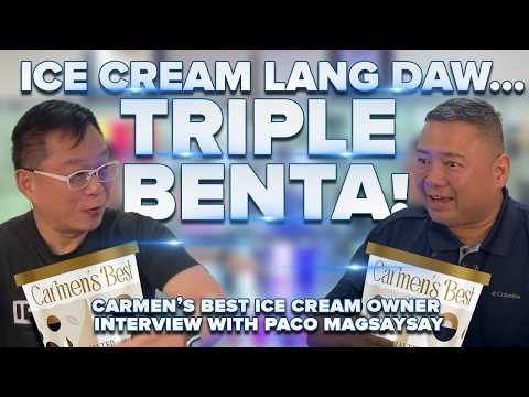 Paano Magpa-Triple ng Benta! Carmen Best Ice Cream Owner | Paco Magsaysay