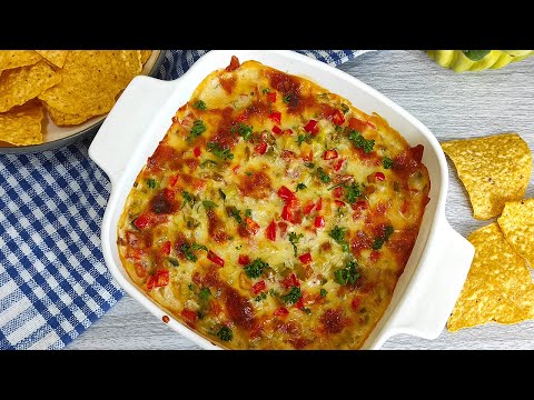 BAKED NACHOS WITH CHEESE SAUCE | Easy Nacho Bake for...