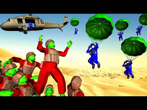 Defending Military Helis From Zombie Siege in Ravenfield