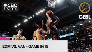 CEBL: Edmonton Stingers vs. Vancouver Bandits - West semifinal - Condensed full game
