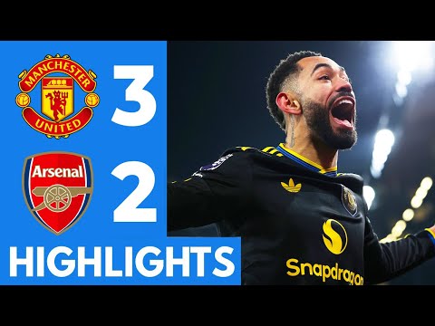Manchester United vs Arsenal (3-2) Highlights | Cunha, Mbeumo, Dorgu goal vs Arsenal