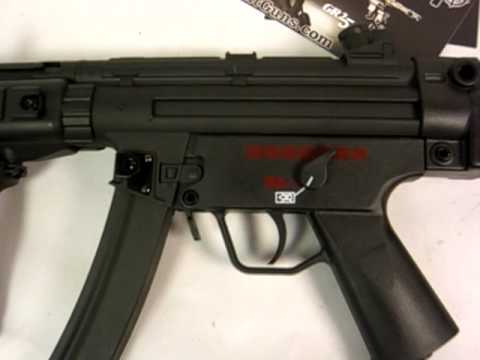 HitGuns.com - Airsoft Gun Review - CYMA MP5 CM049 w/ Blowback Pt.1 of 2