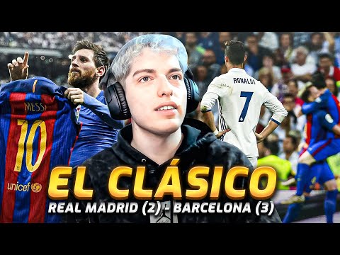 DAVOO XENEIZE REACCIONA AL REAL MADRID 2 BARCELONA 3 - LA LIGA 2016/17
