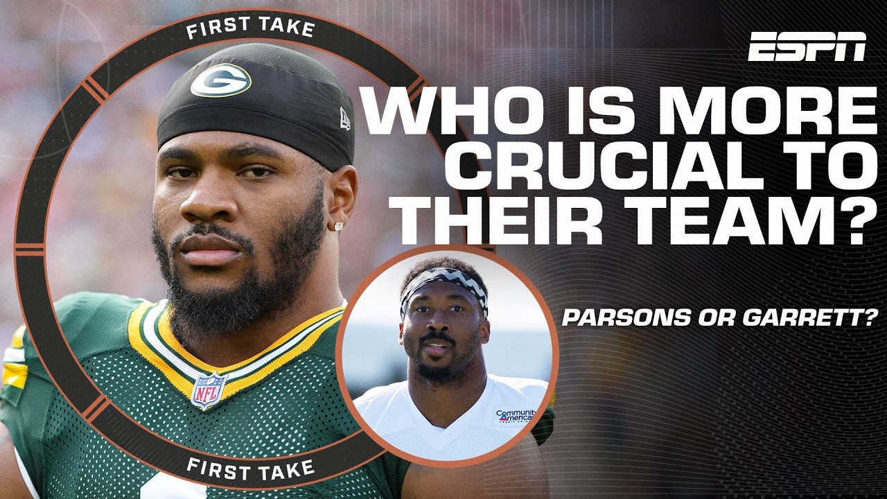 Who is more important to their team's success: Parsons or Garrett? | First Take