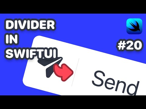 Divider in SwiftUI (SwiftUI Divider, SwiftUI Divider, Separate Content In SwiftUI with Divider) thumbnail