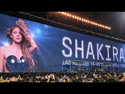 Shakira da inicio a “Las mujeres ya no lloran World Tour” en Brasil
