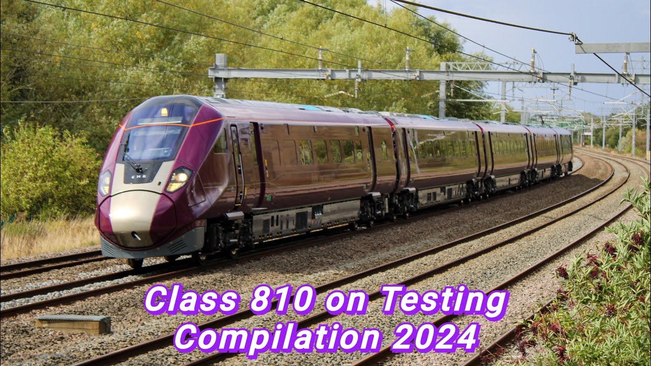 Class 810 on Test Runs Compilation 2024