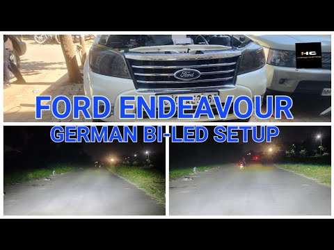 FORD ENDEAVOUR TYPE 3 || HEADLIGHTS PROJECTOR || BI-LED || GERMAN KIT