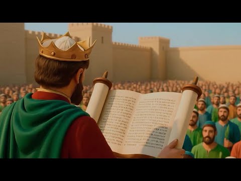 Parshat Vayelech: The Weekly Parsha Story Illustrated by AI