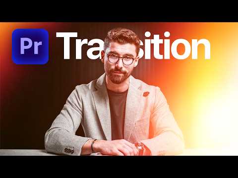 How To Add a Film Burn Transition In Premiere Pro