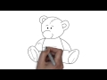 comment dessiner  un ours nonos d'une minute