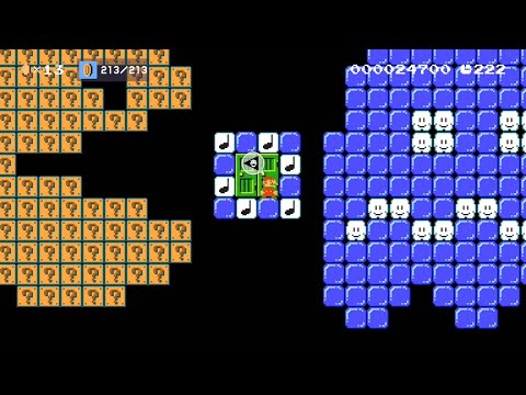 Super Mario Maker 2 - Pac-Man by [Rob Boss] - No Commentary