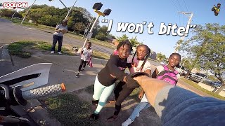 "Give me knuckles!" | Guy was NOT happy with us | Hit me with a stick