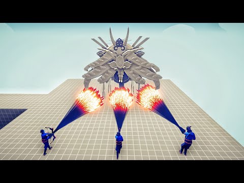 WHITE SOUL TITAN vs 3x EVERY GOD - Totally Accurate Battle Simulator TABS