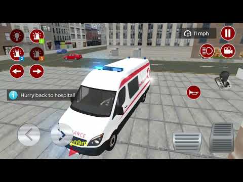 American Ambulance Emergency Van Driving Simulator 2021 - Amdroid Gameplay #AAE130