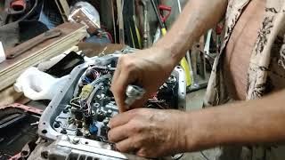 (pt2of5) P0705 solved/5EAT SUBARU TRANSMISSION 2012 VALVE BODY REMOVAL FROM DONER TRANSMISSION