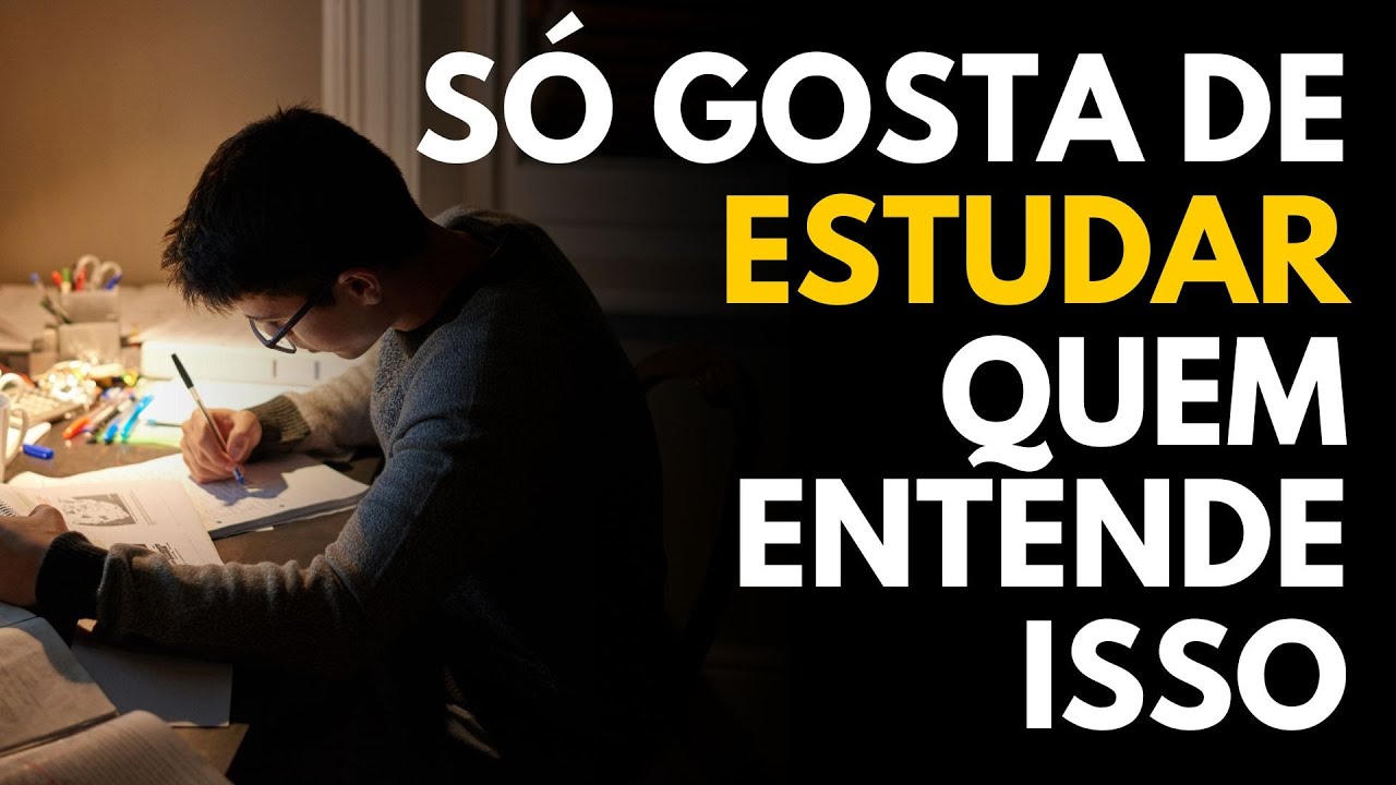 COMO GOSTAR DE ESTUDAR? [DE VERDADE]