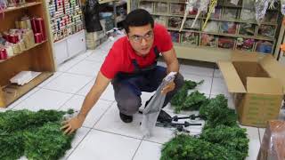 Armado pino navideño ZG-210J. Tutorial. Danny Decoración.