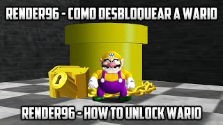 ⭐ Super Mario 64 PC Port - Render96 - How to Unlock Wario / Como Desbloquear a Wario - 4K 60FPS