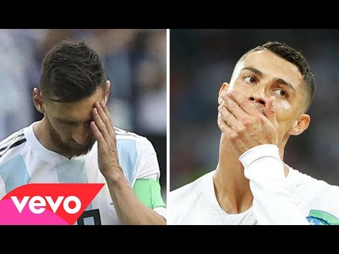 MESSI E RONALDO FUORI DAL MONDIALE - PARODIA