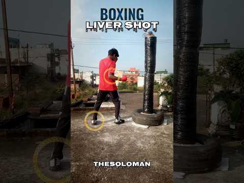 Boxing Liver Shot 🥊 | Master the Knockout Body Punch! #tutorial #boxing #martialarts #viralshorts
