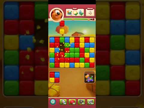 Toon Blast Level 1755 No Boosters Series