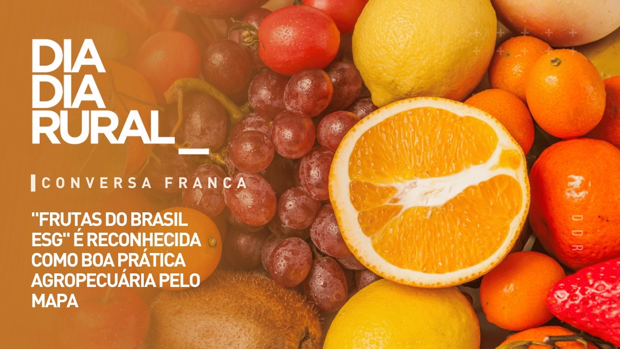"Frutas do Brasil ESG" é reconhecida como boa prática agropecuária pelo MAPA
