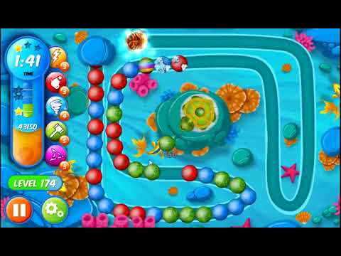 Marble Woka Woka Level 174 - NO BOOSTERS 🐢 | SKILLGAMING ✔️