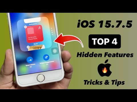 iOS 15.7.5 - TOP 4 Hidden Features New Tricks & Tips