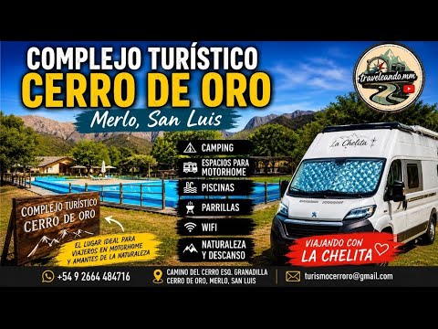 #lugaresdeacampe Complejo Turístico Cerro de Oro - Merlo
