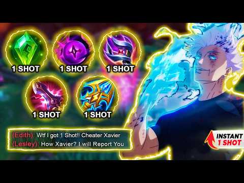 HOW TO DEAL MASSIVE DAMAGE USING XAVIER 2025! 💀 | XAVIER BEST BUILD & ROTATION TUTORIAL! - MLBB
