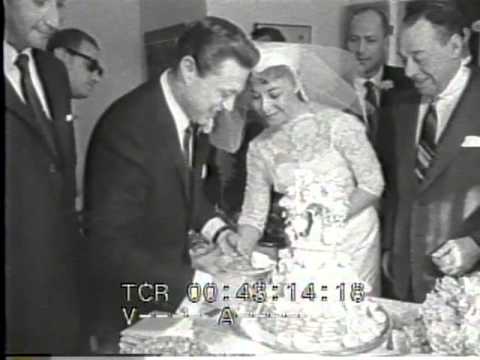 Steve Lawrence Eydie Gorme Wedding Newsreel with Joe E. Lewis Las Vegas 30 December 1957