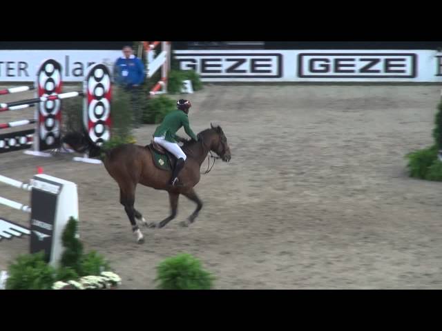 Full-brother of the mother of this Implanted Embryo is the CSI 1.60m Stallion Quickly de Kreisker with rider Abdelkebir OUADDAR.