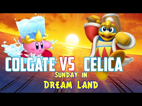 Celica (Dedede) vs Colgate (Water/Wrestler/Magolor/MK) - Kirby Fighters 2 - Sunday in Dream Land #2