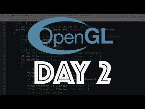 Creating A Modern OpenGL Game Engine Day 2