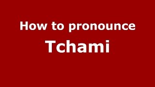 How to pronounce Tchami