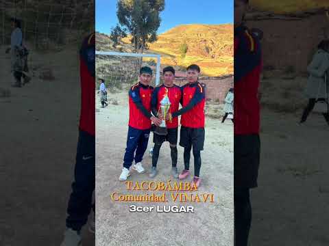 TACOBÁMBA #futbol #campeonato #potosi