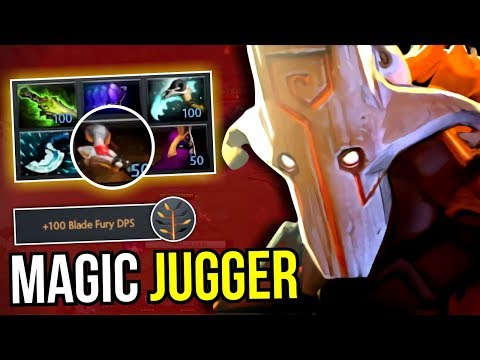 MAGIC JUGGERNAUT - 1st Item Rod of Atos NEW META 7.07 Dota 2 | Upside Down 35