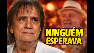 O QUE ROBERTO CARLOS FEZ AO VER LULA EMOCIONOU ATÉ OS BASTIDORES