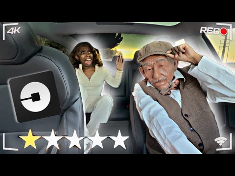 PICKED UP My GIRLFRIEND In A UBER DISGUISE Prank 😱