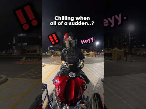SHE HAS A BOYFRIEND?! #motorcycle #biker
