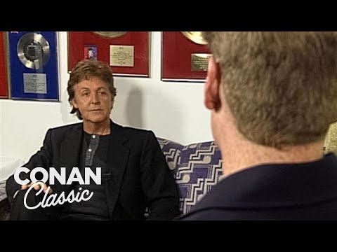 コナンがポール・マッカートニー卿をロンドンで訪問 - "Late Night With Conan O Brien" (Conan Visits Sir Paul McCartney In London - "Late Night With Conan O'Brien")