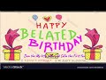 My Belated Birthday Message To Dan The My Little Pony And Sofia The First Fan
